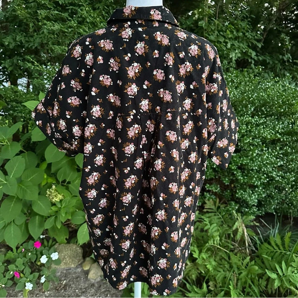 Madewell Corduroy Daily Button Down Shirt in Homestead Bouquet Small - Picture 11 of 14